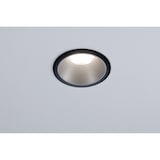 thumbnail of Paulmann LED Einbauleuchte 3-Step-Dim Cole Coin 3er-Set  IP44 rund 88mm  Coin 3x6W 3x470lm 230V dimmbar 2700K Schwarz#Silber matt 93408