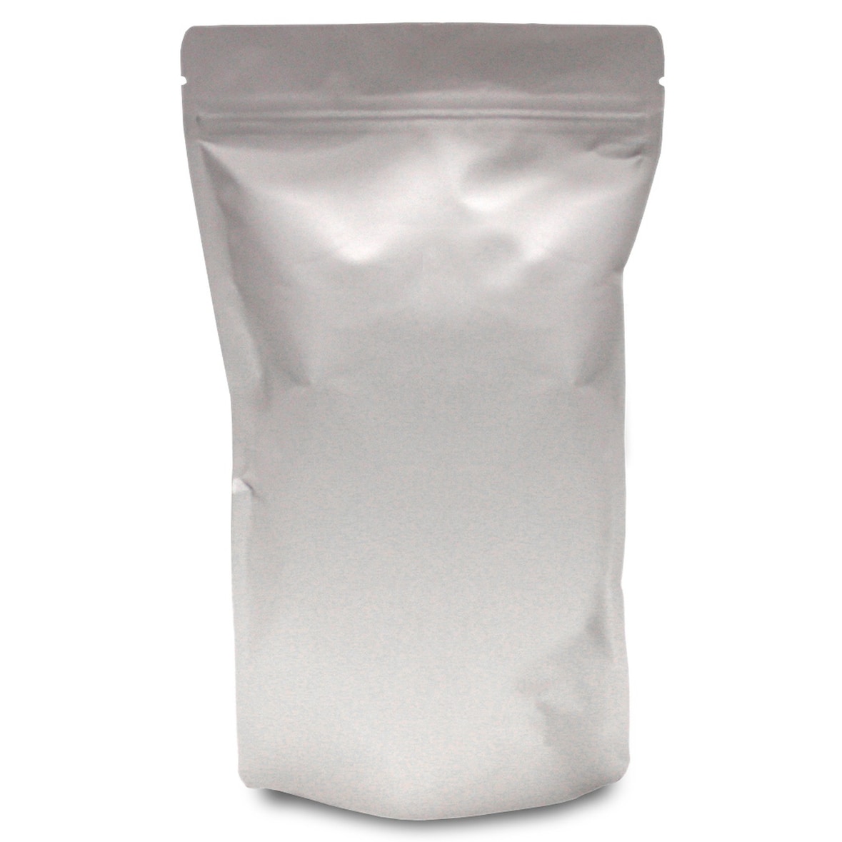 1000x Standbodenbeutel Kraftpapier weiß 110x185x65mm 250ml