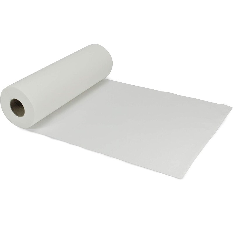 9x  Ärzterolle 2-lagig 55 cm x 50 m weiß