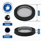 thumbnail of VIOKS Gummidichtung mit Sieb 24x24mm Ø Zulaufschlauch Waschmaschine Geschirrspüler