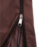 thumbnail of Schutzhülle HWC für Ampelschirm bis 4,3 m (3x3 m), Abdeckhülle Cover mit Reißverschluss ~ braun