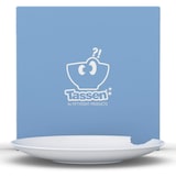 thumbnail of TV Tasse Suppenteller 75 großer Teller mit Biss rund 2er Set 24 cm weiß