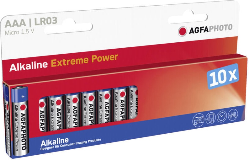 Agfaphoto Pilas Alcalinas Micro Aaa Lr03 10 Piezas | Makro
