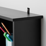 thumbnail of tectake Scaffale Stevie 105,5 x 19 x 136,5 cm - nero - 403619