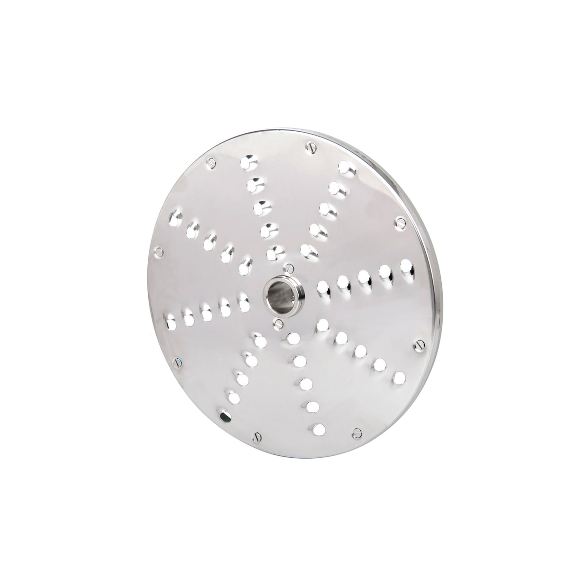 METRO Professional Disco de ralar de substituição GVCDG007, aço inoxidável, Ø 20,5 cm, corte de 7 mm, prateado