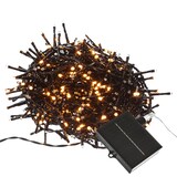 thumbnail of LED Solar Lichterkette bernstein 11m 8 Modi USB Garten Outdoor Außen