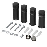 thumbnail of ECD Germany Badheizkörper Sahara 500×1800 mm Anthrazit, gerade, Seitenanschluss