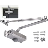 thumbnail of Türschließer Hydraulischer Torschließer Tür Tor SELBSTSCHLIEßER einstellbar MINI 15-30kg GRAU