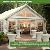 thumbnail of 5x Stehtischhusse Stretch 70 cm beige Tischdecke Husse Bistrotisch Partytisch