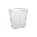 thumbnail of Starpak 1000 Verpackungsbecher, PP eckig 500 ml 10,1 cm x 8,1 cm x 10,8 cm transparent