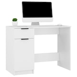 thumbnail of vidaXL Schreibtisch Weiß 100x50x75 cm Holzwerkstoff