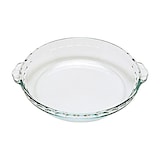 thumbnail of moule à cake plat en pyrex anses four boro 26x23x5cm verre classique