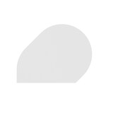 thumbnail of Anbautisch 80x103cm silber/weiß