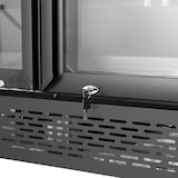 thumbnail of Gastro-Cool - Kiosk Kühlschrank mit LED Beleuchtung - schwarz - GD1050