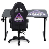 thumbnail of Amstrad Pack Bureau DESK120Z-GAMER & fauteuil  900-LED-GAMER - 1m20 - Retro éclairage LED RGB