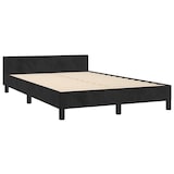 thumbnail of vidaXL Bedframe zonder matras 120x200 cm fluweel zwart