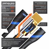 thumbnail of Primewire 8K Premium HDMI Ultra High Speed Kabel 2.1 90° gewinkelt, 7680 x 4320 @ 120 Hz mit DSC - 1m