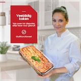 thumbnail of HGMD Ovenschalen Set - 3 Delig - 1L - 1,6L - 2,2L - Rechthoekig - Glas - Vaatwasserbestendig