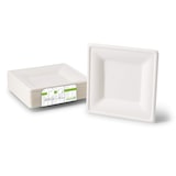 thumbnail of greenbox - Teller aus Zuckerrohr 16 x 16 cm, quadratisch, 50 St.