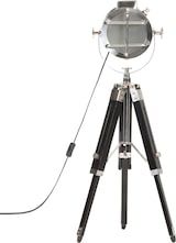 thumbnail of vidaXL Stativlampe Schwarz Mango Massivholz 69 cm