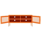 thumbnail of Helloshop26 - Meuble TV multimédia étagère télévision buffet téléviseur salle à manger salon chambre 105 x 35 x 50 cm Acier orange 02_0025691