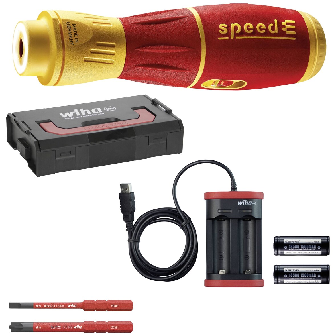 Wiha speedE II electric E-Schraubendreher 44318