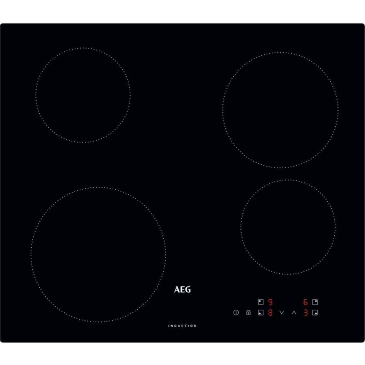 AEG 3000 Induktion / Autarkes Induktionskochfeld / 60 cm IBE6420SCB