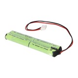 thumbnail of 4,8V 600mAh Notleuchten Akkupack AAA kompatibel NiMHHT4806P
