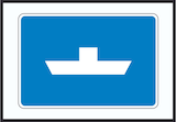 thumbnail of Frei fahrende Fähre Symbol A2 (420x594mm)