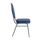 thumbnail of METRO PROFESSIONAL Chaise de banquet empilable, acier/polyester, bleu/argent