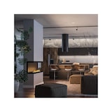 thumbnail of INSIDE C VERS3 – Dreiseitiger Biokamin. Eingebauter Bioethanol-Kamin 100 cm – linearer Brenner 80 cm / Fassungsvermögen 2 l