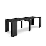 thumbnail of Consolle allungabile, Tavolo consolle allungabile, 262x90x77cm, Per 12 persone, Tavolo da pranzo, Stile moderno, Nero _ 281_17