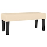 thumbnail of vidaXL Sitzbank Creme 70x30x30 cm Stoff
