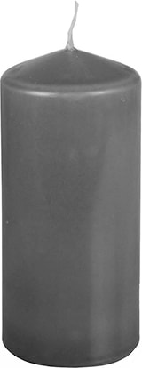 thumbnail of 8 X Stumpenkerze Ø 69 mm · 150 mm dunkelgrau