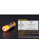 thumbnail of Li-Ion Akku 18650, mehrfach geschützt mit USB Ladefunktion, 70x18,6mm 1 Stück mit AccuCell AccuSafe