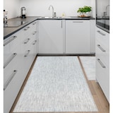 thumbnail of Alfombra vinilo Twist 21019 vinilo trenzado pasillo color Gris  70x350 cm