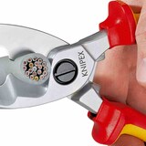 thumbnail of KNIPEX Kabelschaar, mechanisch met één hand, Ø20mm, 70mm², L200mm, geïsoleerd, VDE getest