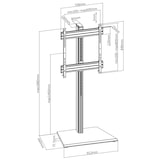 thumbnail of KIMEX - Soporte de suelo para TV 60"-100", Modo Vertical