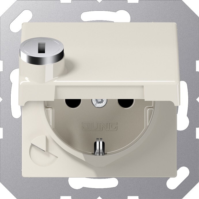 Jung SCHUKO-Steckdose 16A 250V AS 1520 BFKLSL AS1520BFKLSL