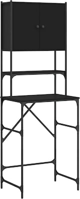 thumbnail of vidaXL Waschmaschinenschrank Schwarz 68x48,5x194 cm