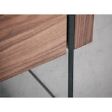 thumbnail of Angel Cerdá Buffet en noyer et verre trempé 3086C 188 x 45 x 75