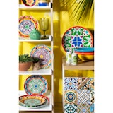 thumbnail of Excelsa vajilla de 12 piezas Bazar Medina de porcelana multicolor