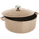 thumbnail of Le Chasseur Cocotte fonte émaillée ronde marron glacé 18 cm 1.9 L Le Chasseur071146