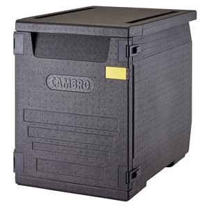 CAMBRO - EPP4060FNR-110 - Contenedor isotérmico con carga frontal Cam Gobox para bandejas de 60x40 cm sin guías 155 L
