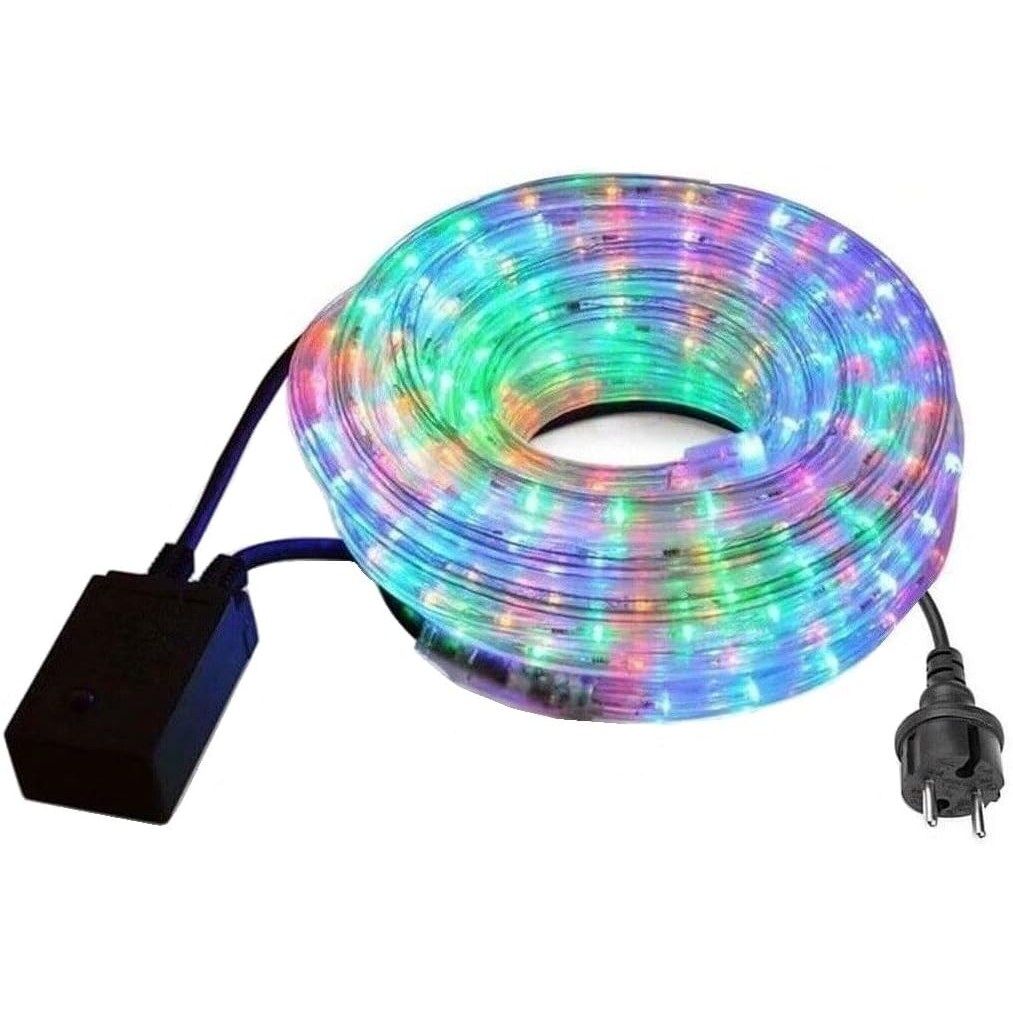 COSHANO Fita LED para jardim guirlanda de Natal exterior - interior Cores RGB decoram mangueira impermeável (6 Metros)