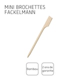 thumbnail of Pak van 100 houten spiesjes, 9 cm, Fackelmann Wood Edition