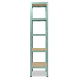 thumbnail of shelfplaza HOME Schwerlastregal 180x30x30 cm in grün mit 5 Böden und 175 kg Traglast pro Boden