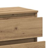 thumbnail of vidaXL Dressoir 60x35x70 cm bewerkt hout artisanaal eikenkleur