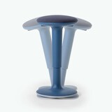 thumbnail of Bisley Stehhilfe Tuc Tuc ergonomisch & höhenverstellbar, Sitz- und Stehhocker in charcoal mit Tellerfuß - Ergonomischer Hocker, Stehstuhl, Bürohocker
