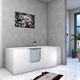 thumbnail of Seniorenwanne mit Tür S12-TH-L Badewanne 170x85cm